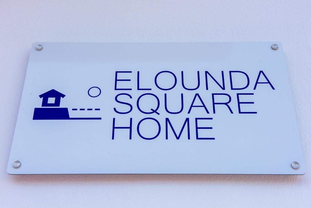 Elounda Square Home Bagian luar foto